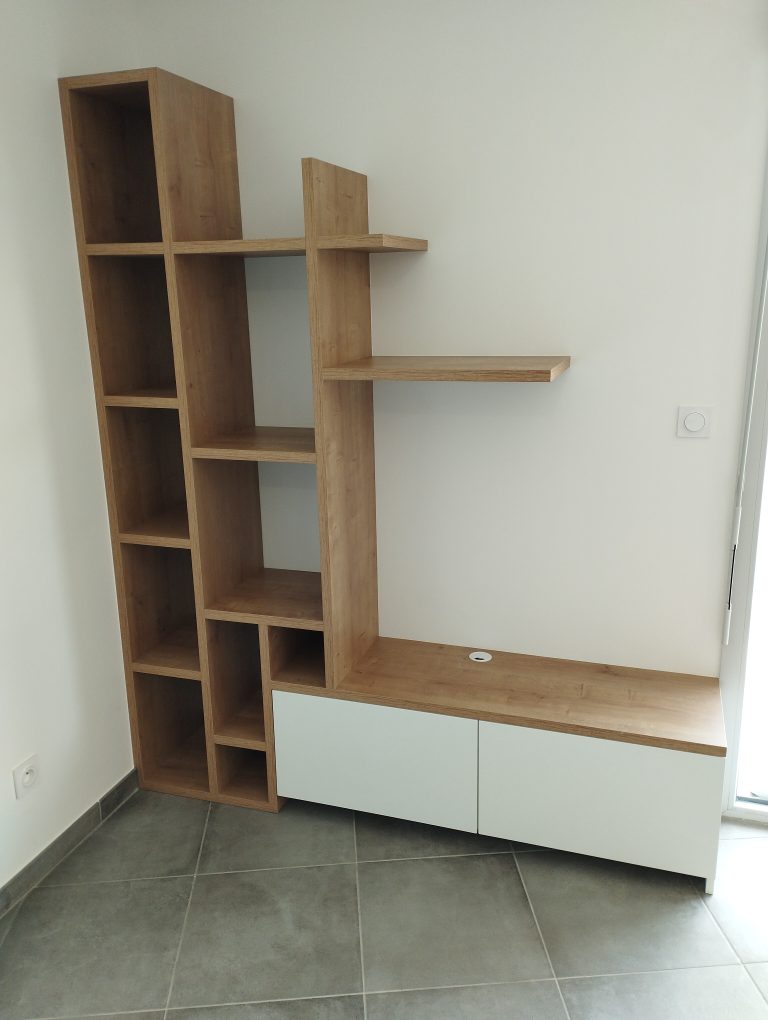 Menuisier Roanne - Menuiserie Roanne - Meuble télé Roanne - MM Cuisines