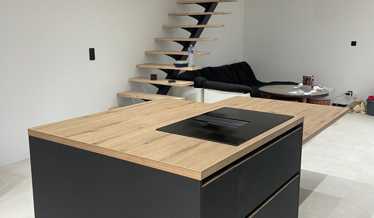 Cuisine Roanne - MM Cuisines - Cuisiniste Roanne - Cuisine îlot Roanne